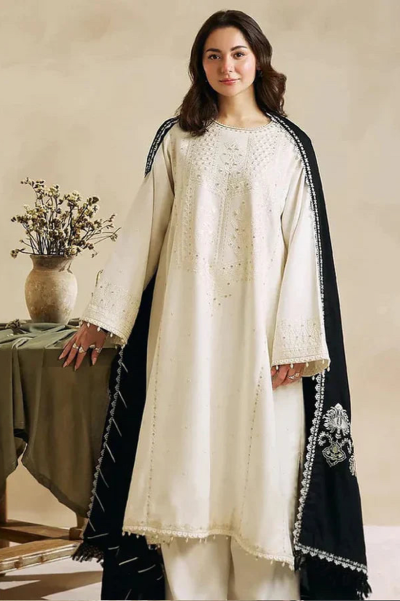 ASIM JOFA 3PC Winter EMBROIDERED 50-MW