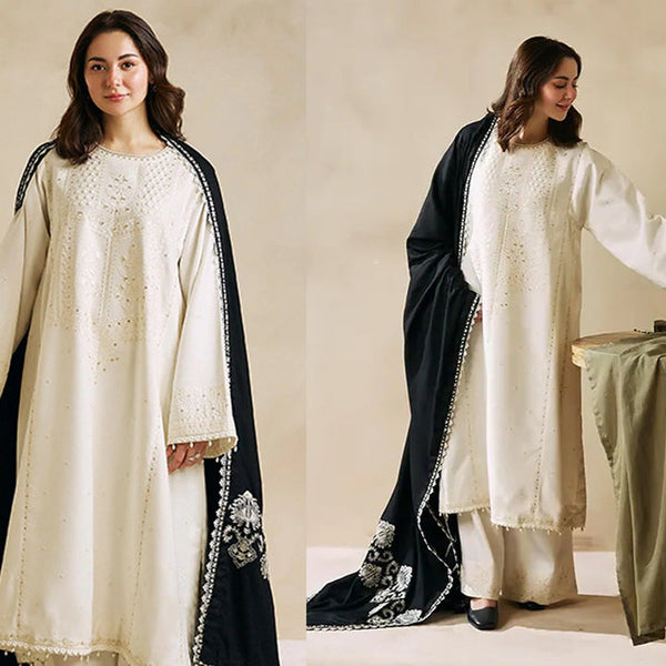 ASIM JOFA 3PC Winter EMBROIDERED 50-MW